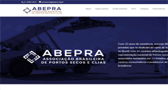 Desktop Screenshot of abepra.org.br